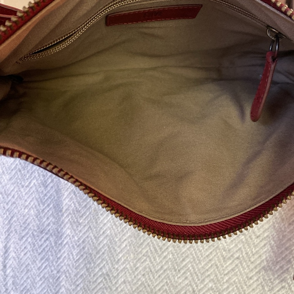 Frye Red Leather Crossbody Bag - Picture 7 of 13
